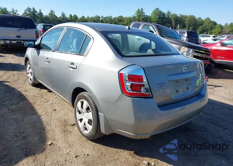 2007 Nissan Sentra 2.0S from USA, damaged, VIN 3N1AB61E27L624927